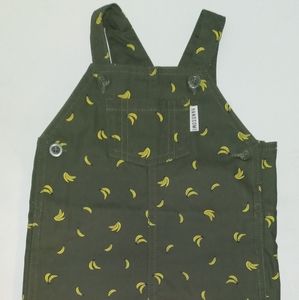 Baby Boys Banana Shortalls